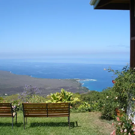 Bed and Breakfast Belle Vue Kona Inc Captain Cook Exterior foto